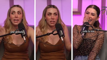 Una famosa influencer que participa en el podcast “treintastic” recordó el curioso momento en que le fueron infiel con una pestaña falsa.