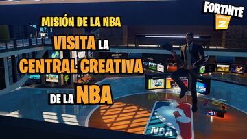 ¿Cómo visitar la central creativa de la NBA en Fortnite?