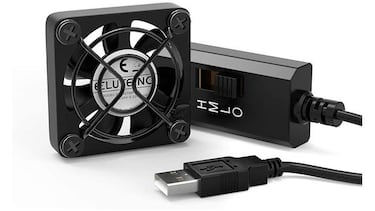 Evita el sobrecalentamiento de tus ‘gadgets’ con este mini ventilador USB portátil
