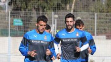 Héctor Moreno y Álvaro.