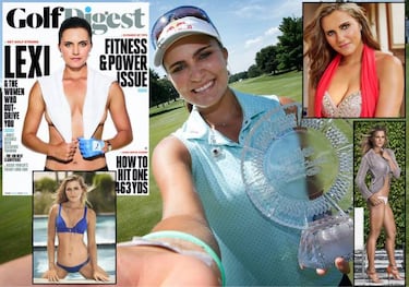 Lexi Thompson: la amiga de Trump que seduce en el LPGA