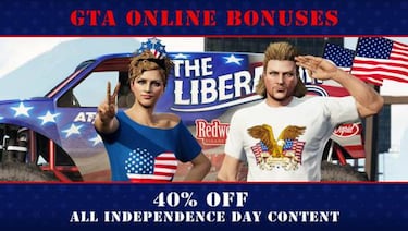 GTA Online celebra el Día de la Independencia con bonificaciones y descuentos