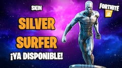 Fortnite: skin Silver Surfer ya disponible; precio y contenidos
