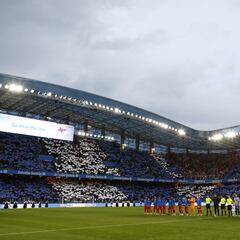 La Rosaleda y Riazor, un pique de asistencias récord