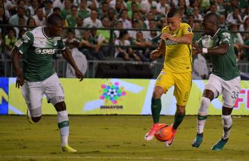 El partido de vuelta se jugará el domingo a las 7 pm en el Atanasio Girardot de Medellín.