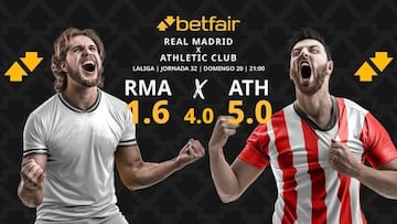 Real Madrid vs. Athletic Club: horario, dónde ver, pronósticos y clasificación