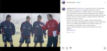 “Bravo, eres sapo y asegurado y te las das de intachable; hiciste lo mismo con Vidal”