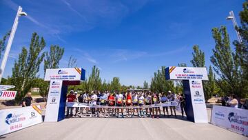 Imagen de la salida de una de las carreras de Wings For Life World Run.