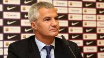 Javier Bordas, responsable primer equipo del Barcelona.