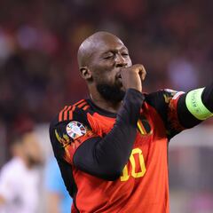 Romelu Lukaku, el jugador con más goles en una fase de clasificación para la Eurocopa