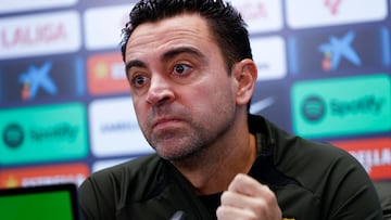 Xavi kept the faith that he has shown throughout the season, despite Barcelona wobbling in the Copa del Rey against a third tier side.