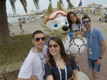 De Madrid a Sochi para vivir el Mundial desde dentro