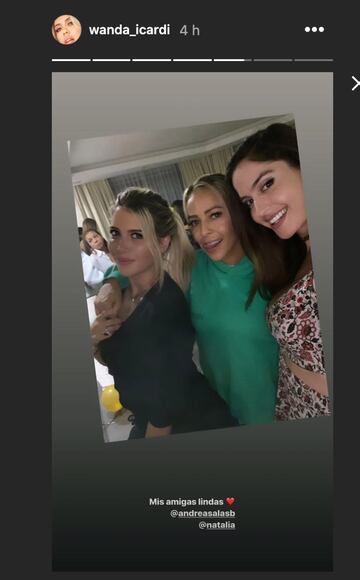 Natalia, presente en la fiesta de despedida del PSG