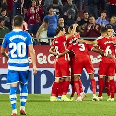 El Girona crece en casa y hunde más al Deportivo