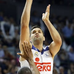 Felipe Reyes se convierte en el jugador con más partidos en el playoff