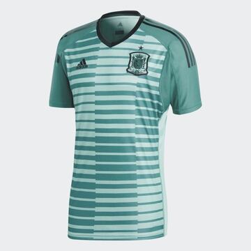 Nueva vestimenta de la selección española para Rusia 2018