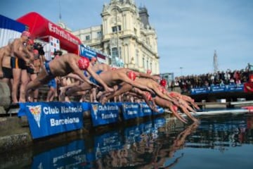 Las imágenes más curiosas de la tradicional Copa Nadal