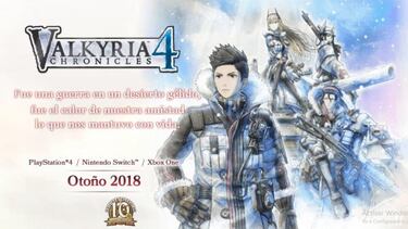 Valkyria Chronicles 4 llegará a Occidente en otoño