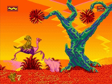 el rey leon videojuego mega drive