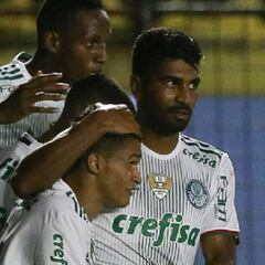 Yerry Mina debuta con victoria en Palmeiras