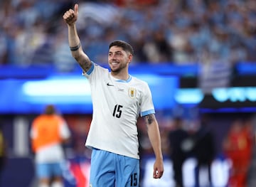 Valverde, con Uruguay.