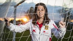 Marta Torrejón: "De niña jugaba contra Bojan, Fran Mérida..."