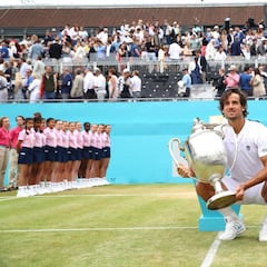Feliciano López renace con 37 años en la hierba de Queen's