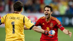 Cesc Fàbregas, en las grandes fotos de la Selección