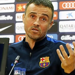 Luis Enrique: "Lo fácil es llorar y quejarse de los árbitros"