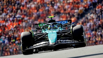 Fernando Alonso (Aston Martin AMR24). Zandvoort, Países Bajos. F1 2024.