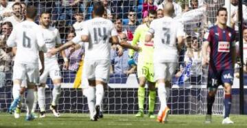 Jesé Rodríguez marca el cuarto del Real Madrid.