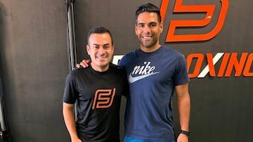 Camilo Hernández, el entrenador que preparó a Falcao en Miami.