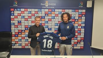 Koba llega a Oviedo para “sumar minutos, experiencia, y ayudar a lograr los objetivos”