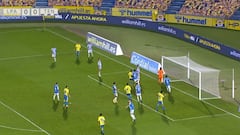 Este derbi español se definió así: ¡error monumental del arquero de Tenerife!