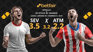 Sevilla FC vs. Atlético de Madrid: horario, dónde ver, pronósticos y clasificación