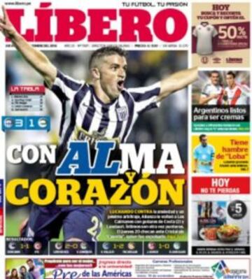 Portadas de la prensa deportiva