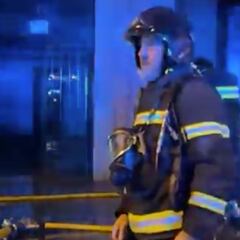 Así fue el rescate de emergencia en el incendio del restaurante de Madrid