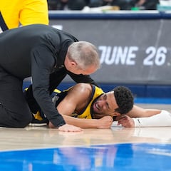 Tyrese Haliburton se rompe en el séptimo juego de las Finales de la NBA 2025