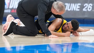 The Indiana Pacers star has been given his diagnosis and rehab schedule for the recent injury suffered.