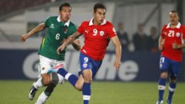 Eduardo Vargas anotó uno de los goles con los que Chile venció a Bolivia en el último partido.