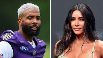 Following his reported split from Lauren Wood, NFL player Beckham is said to be “hanging out” with reality star Kardashian.