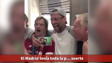 Locura: Klopp canta a las 6:00 am la "p*** suerte del Madrid..."