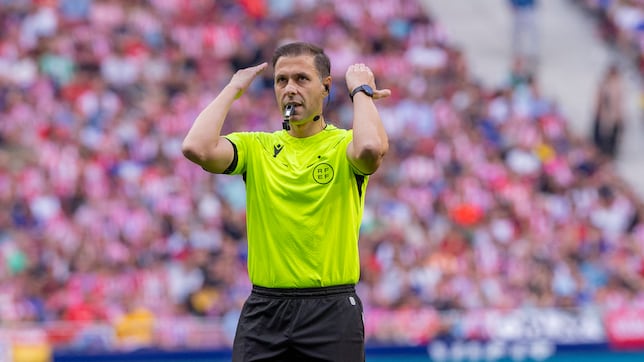 Cordero Vega, cuarto árbitro de la final, lesionado