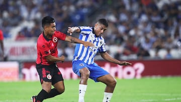 Luis Romo of Monterrey during the game Monterrey vs Tijuana, corresponding to Round 04 of the Torneo Apertura 2023 of the Liga BBVA MX, at BBVA Bancomer Stadium, on October 25, 2023.
<br><br>
Luis Romo de Monterrey durante el partido Monterrey vs Tijuana, correspondiente a la Jornada 04 del Torneo Apertura 2023 de la Liga BBVA MX, en el Estadio BBVA Bancomer, el 25 de Octubre de 2023.
