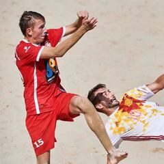 España bate a Azerbaiyán y jugará ante Irán en la final