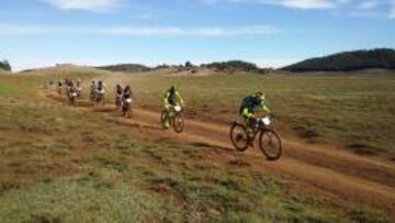 Un momento de la primera etapa de la Titan Desert.