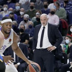 Laso: "Ha sido una victoria de pico y pala"