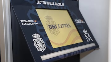 Cabinas habilitadas para el DNI Exprs. 