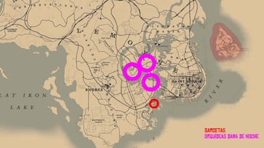 Todos los objetos exóticos de Red Dead Redemption 2