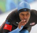 Shani Davis, primer patinador que revalida el título en 1.000 metros